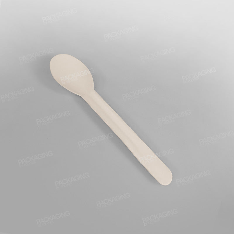 White Premium Paper Dessert Spoon