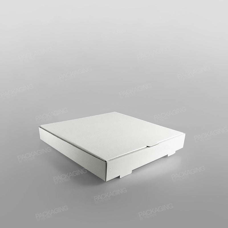 Pizza Box White Plain, Square [Alternative]