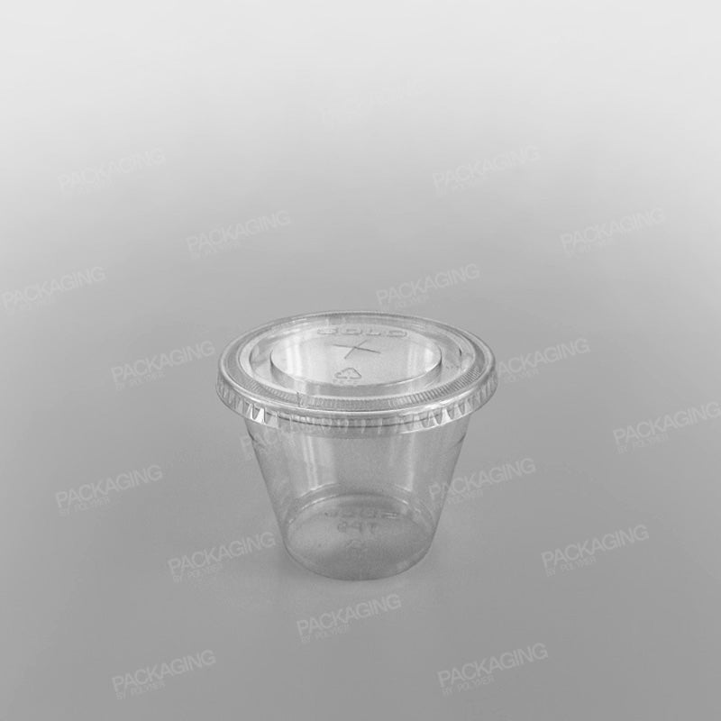 Solo Plastic Clear Cup, Squat - 9oz [266ml]