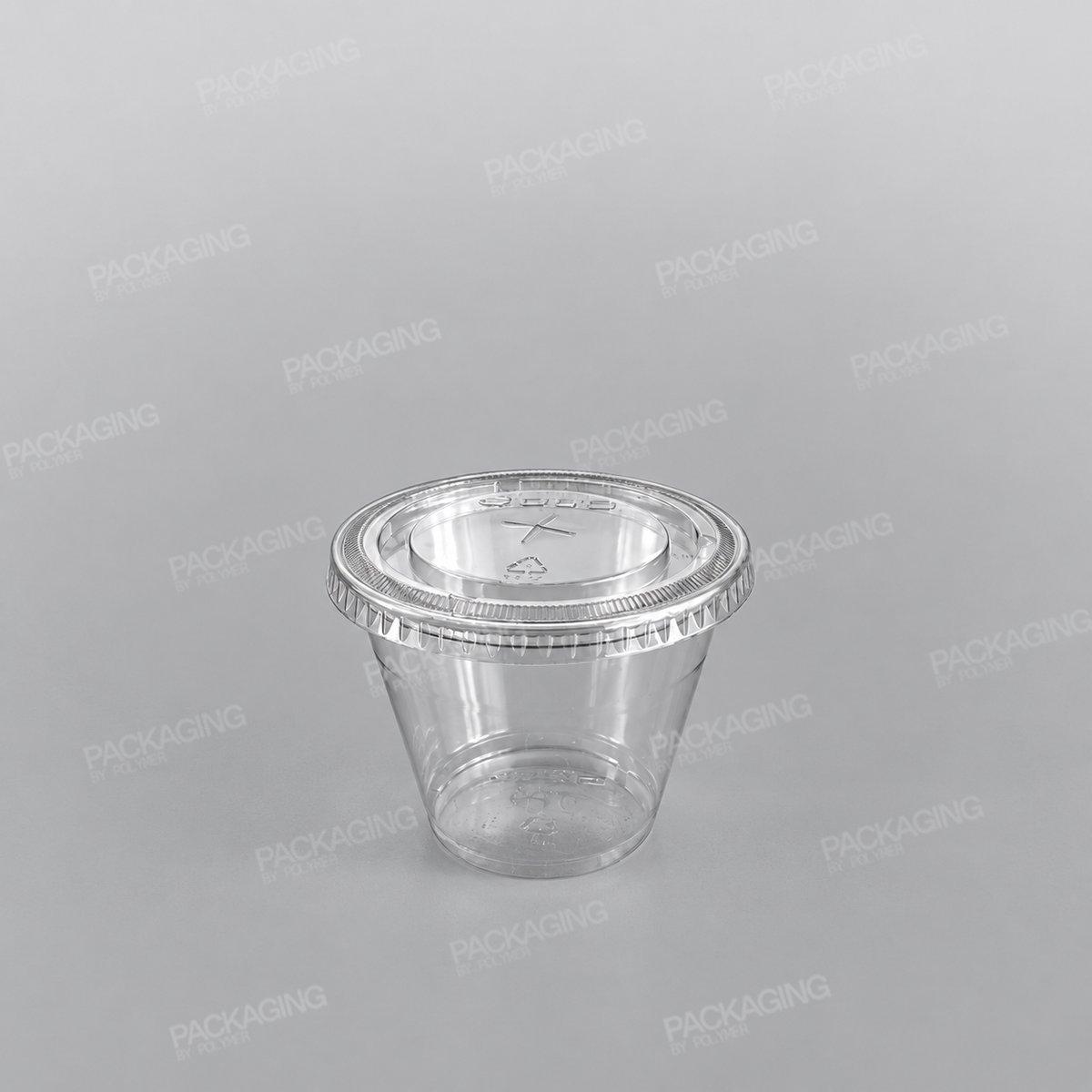 Solo Plastic Clear Cup, Squat - 9oz [266ml]