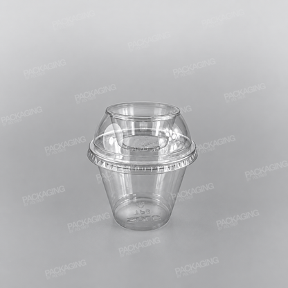 Solo Plastic Clear Cup, Squat - 9oz [266ml]