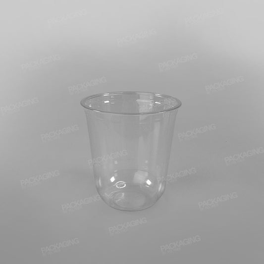 Clear PET U Shape/ Bubble Tea Cup