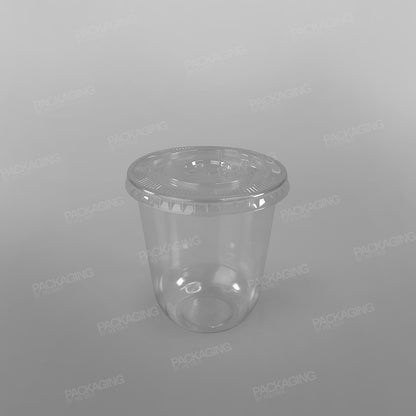 Clear PET U Shape/ Bubble Tea Cup