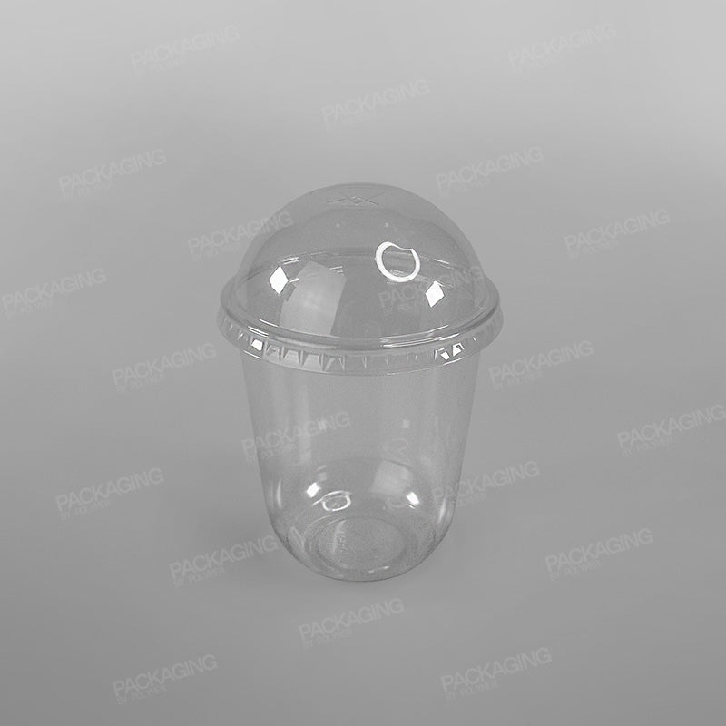 Clear PET U Shape/ Bubble Tea Cup