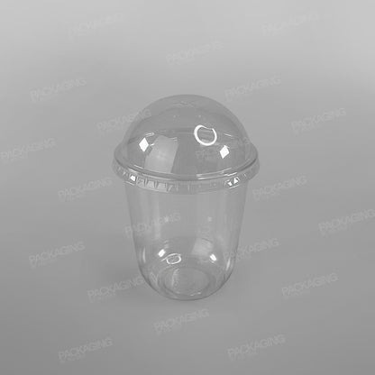 Clear PET U Shape/ Bubble Tea Cup
