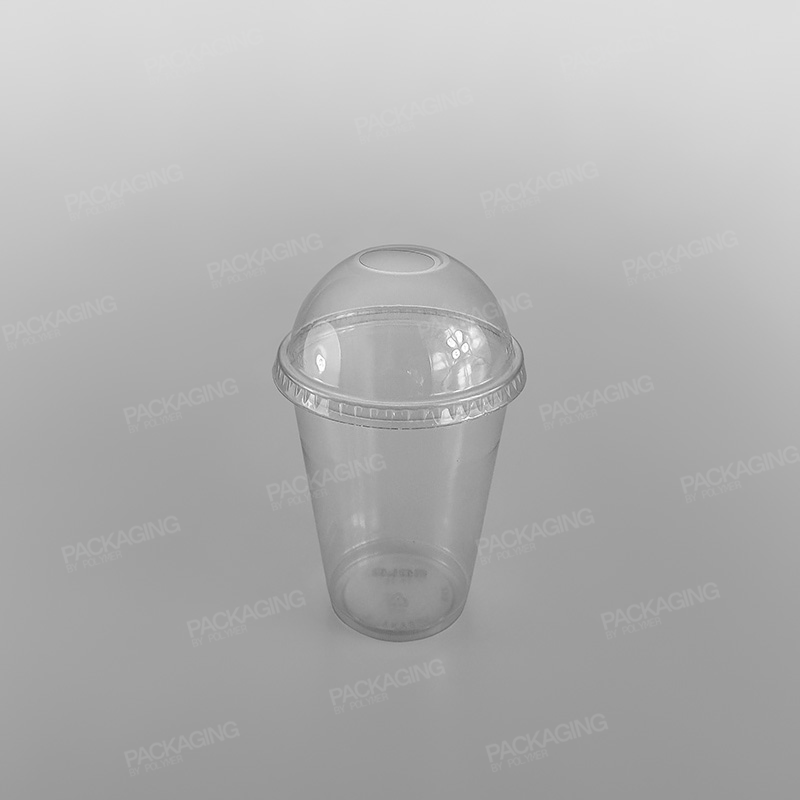 Solo Plastic Lid Domed Clear