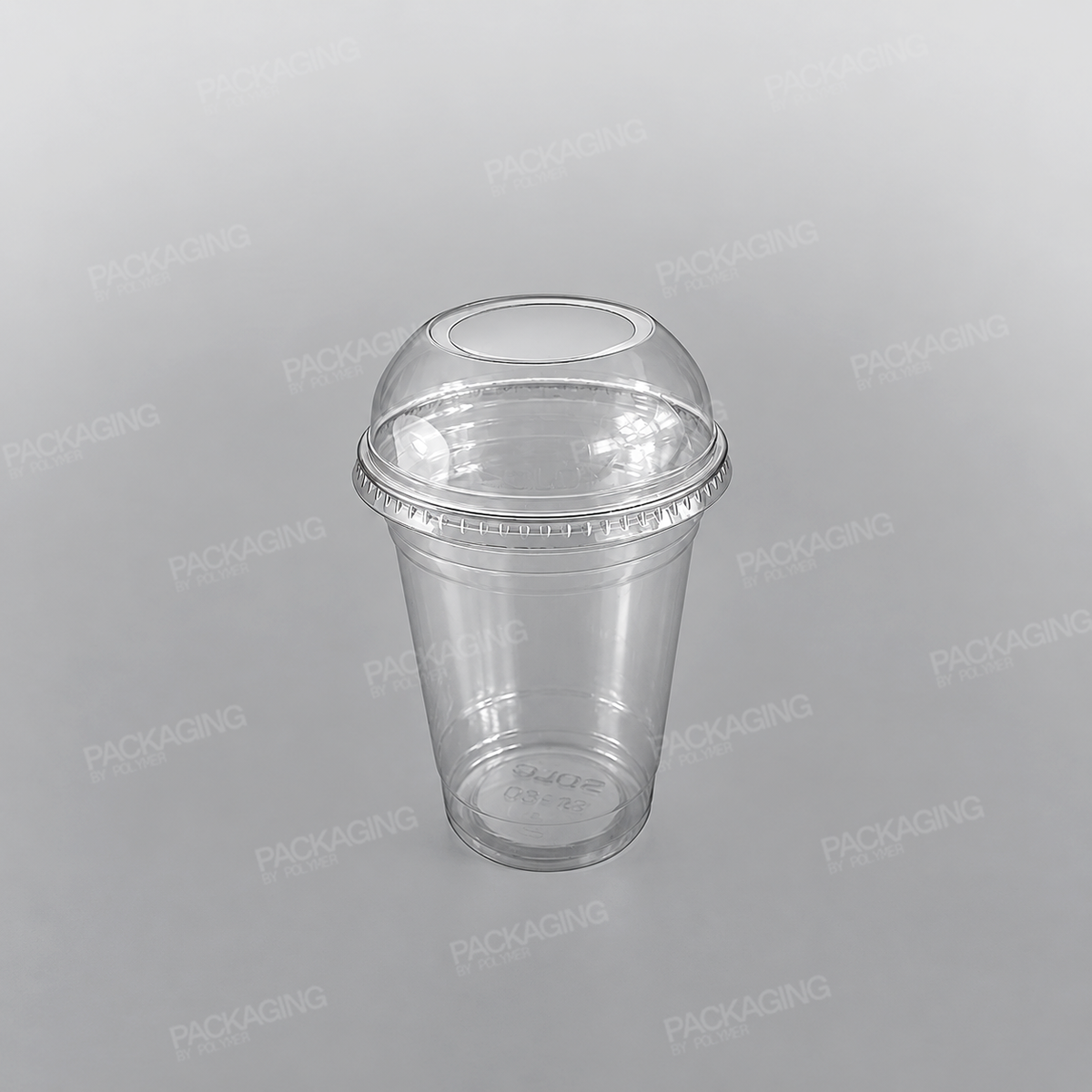 Solo Plastic Lid Domed, Extra Wide Hole [To Fit 12oz & 20oz Cups - PLC03, PLC06]