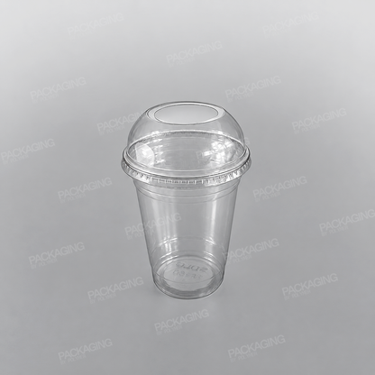 Solo Plastic Lid Domed, Extra Wide Hole [To Fit 12oz & 20oz Cups - PLC03, PLC06]