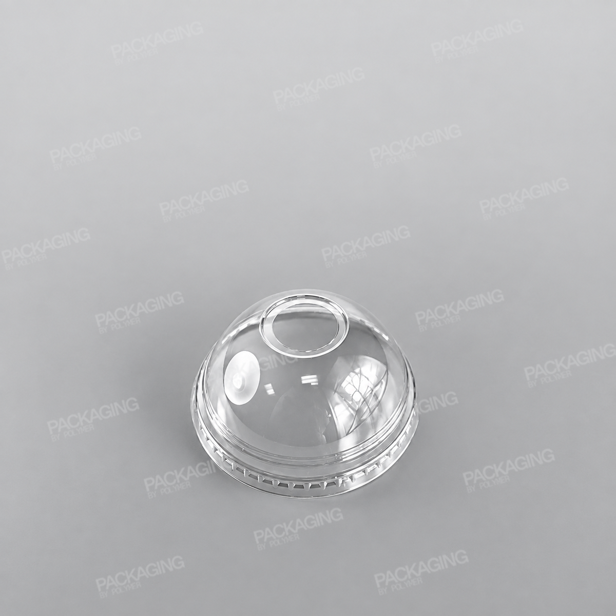 Somoplast Plastic Clear Domed Lid