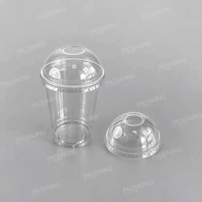 Somoplast Plastic Clear Domed Lid