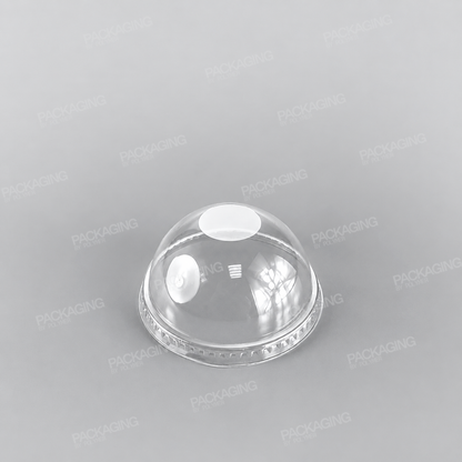 Somoplast Clear Domed Lid Closed/No Hole