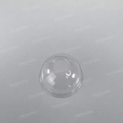 Recycled Plastic Domed Lid With Hole To Fit 12oz Cup PLC11G