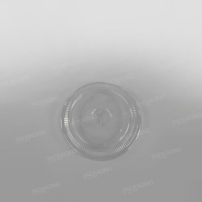Recycled Plastic Flat Lid With Straw Slot To Fit 16-20oz Cups PLC12G, PLC13G