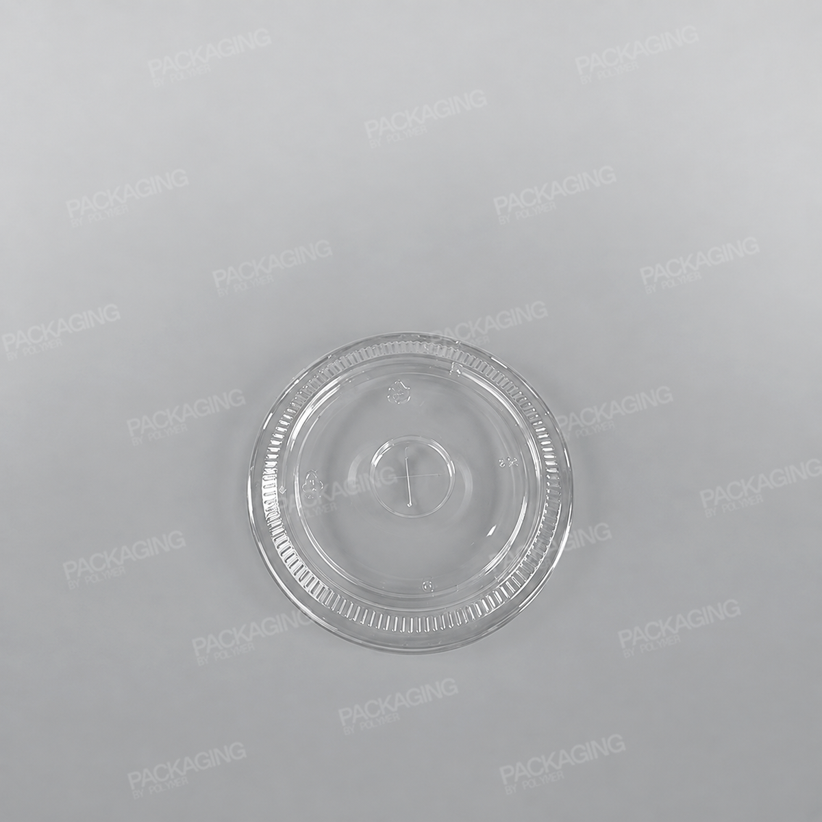 Recycled Plastic Flat Lid With Straw Slot To Fit 16-20oz Cups PLC12G, PLC13G