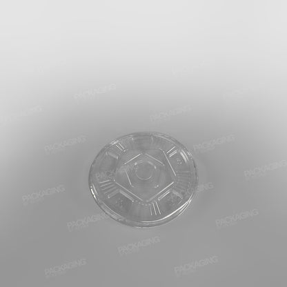 Dispo PLA Straw Slot Flat Lid To Fit Dispo PLA Smoothie Cups [9-20oz]