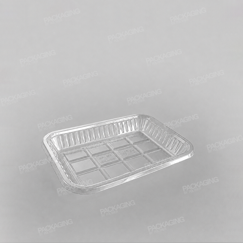 Clear Plastic Rectangular Tray
