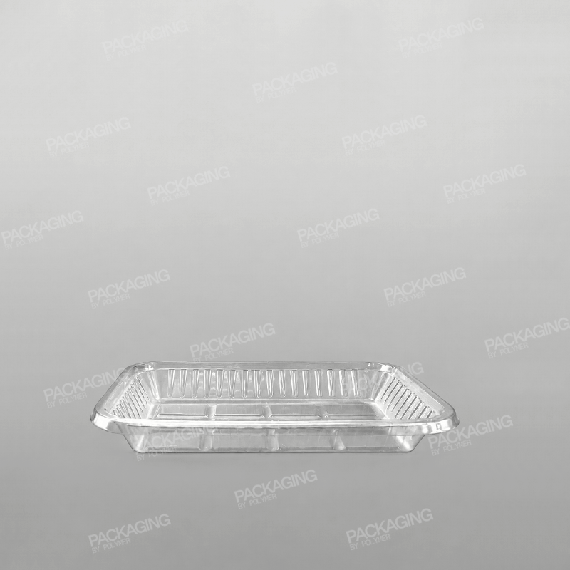 Clear Plastic Rectangular Tray