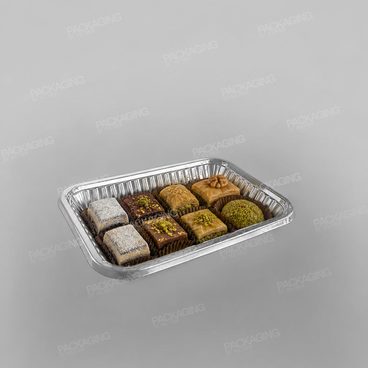Clear Plastic Rectangular Tray
