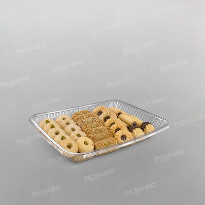 Clear Plastic Rectangular Tray