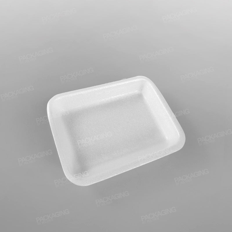 Middlewich [D2] Polystyrene White Tray [178x133x25mm]