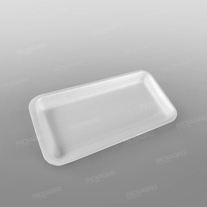 Middlewich [D8] Polystyrene White Tray [267x133x25mm]