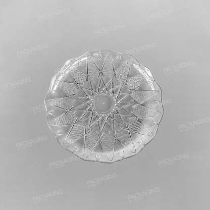 Plastic Round Tray Clear