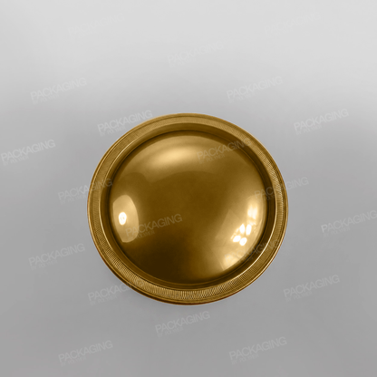 Plastic Gold Domed Presentation Plates - 290 x 290 x 35mm Internal