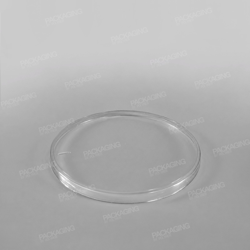 Clear Round Plastic Dessert/ Biscuit Presentation Box