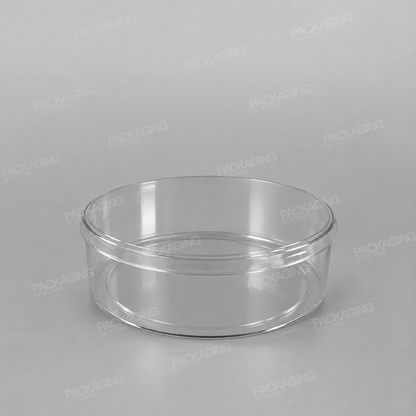 Clear Round Plastic Dessert/ Biscuit Presentation Box