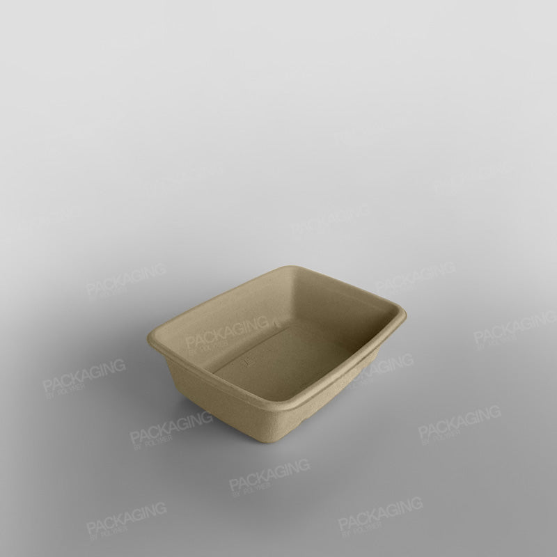 Sabert Rectangular Pulp Container