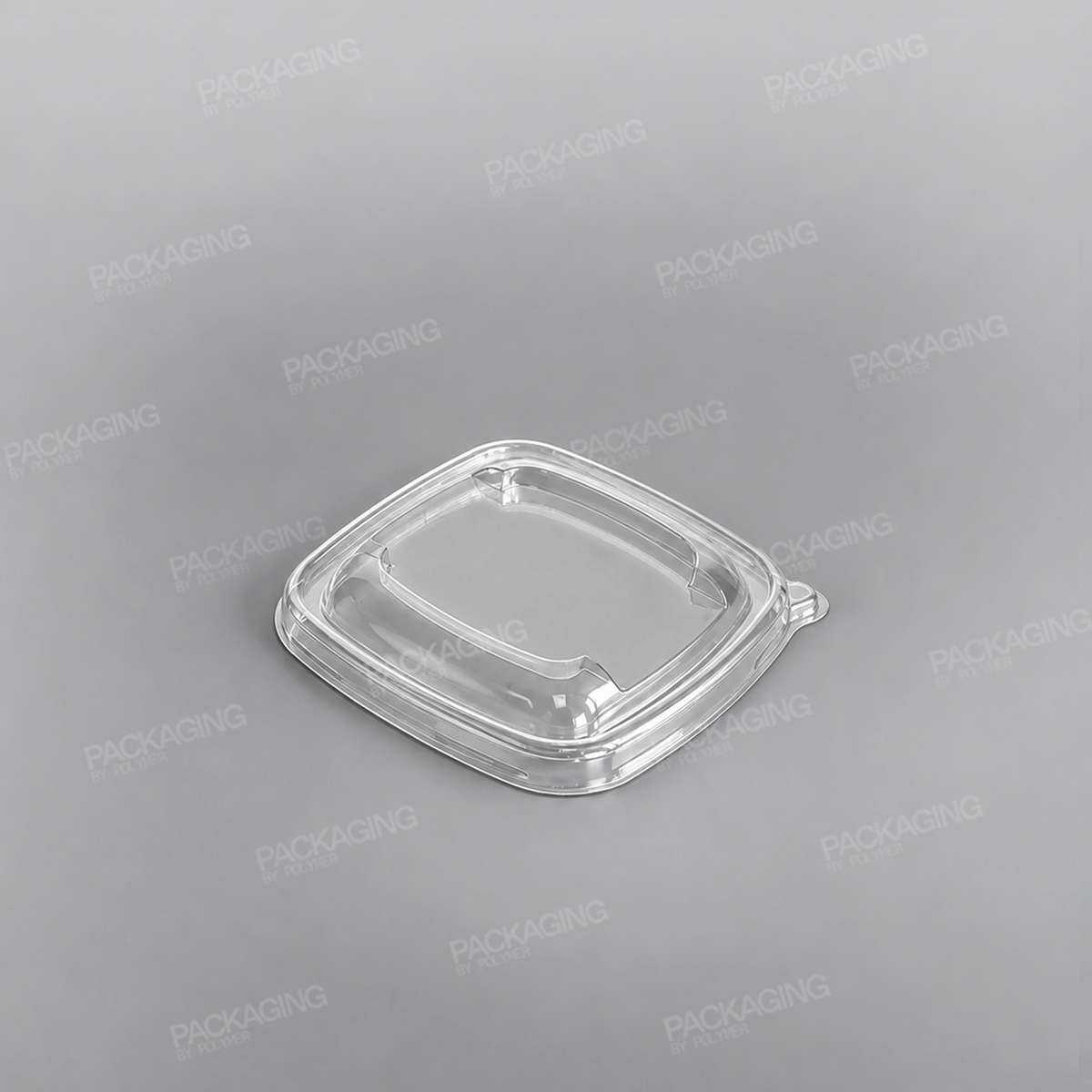 Sabert rPET Lid For Small Square Pulp Bowl