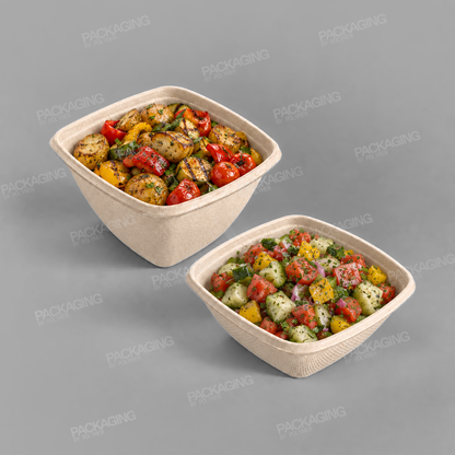 Sabert Small Square Pulp Bowl