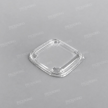 Sabert rPET Lid For Wide Square Pulp Bowl