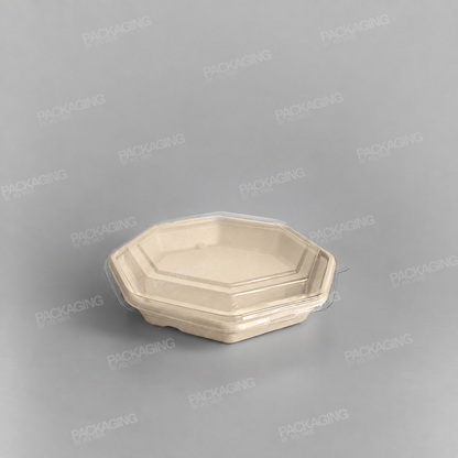 Sabert Octagonal Pulp Plate - 830ml