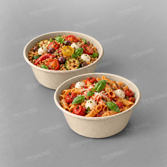 Sabert Small Round Pulp Bowl - 500ml