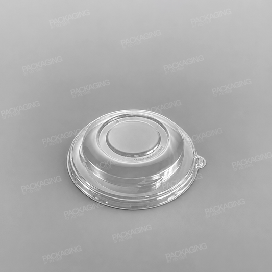 Sabert Domed rPET Lids For Wide Round Pulp Bowls