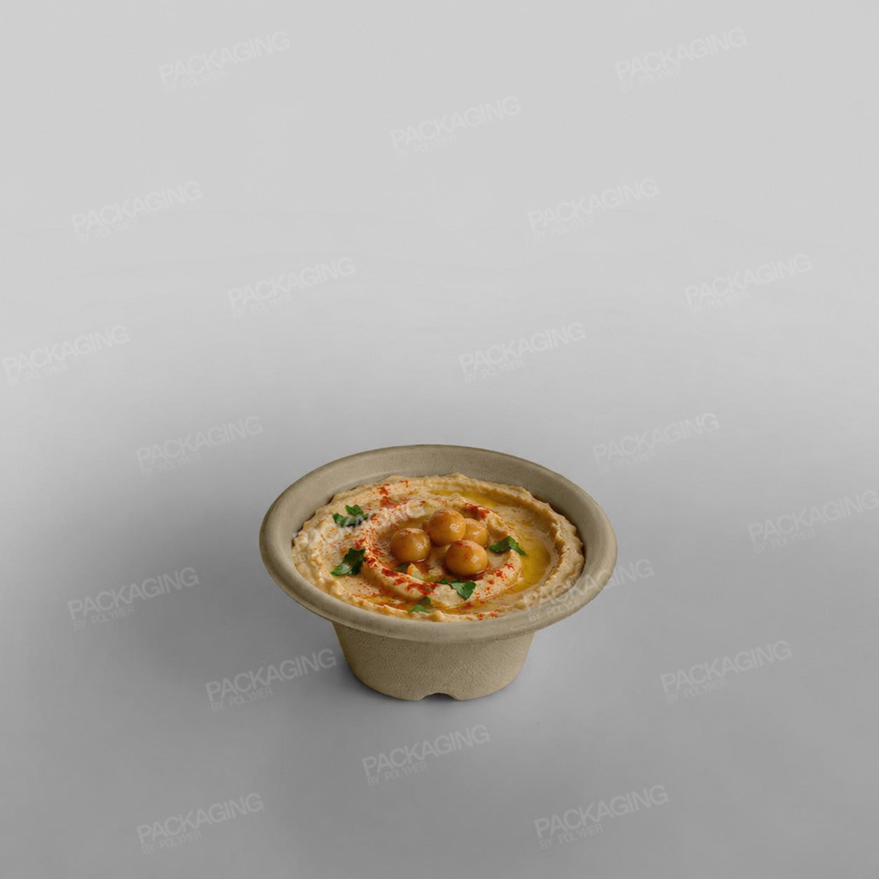 Sabert Round 'Hot 2 Go' Pulp Bowl