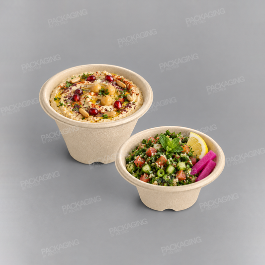 Sabert Round 'Hot 2 Go' Pulp Bowl