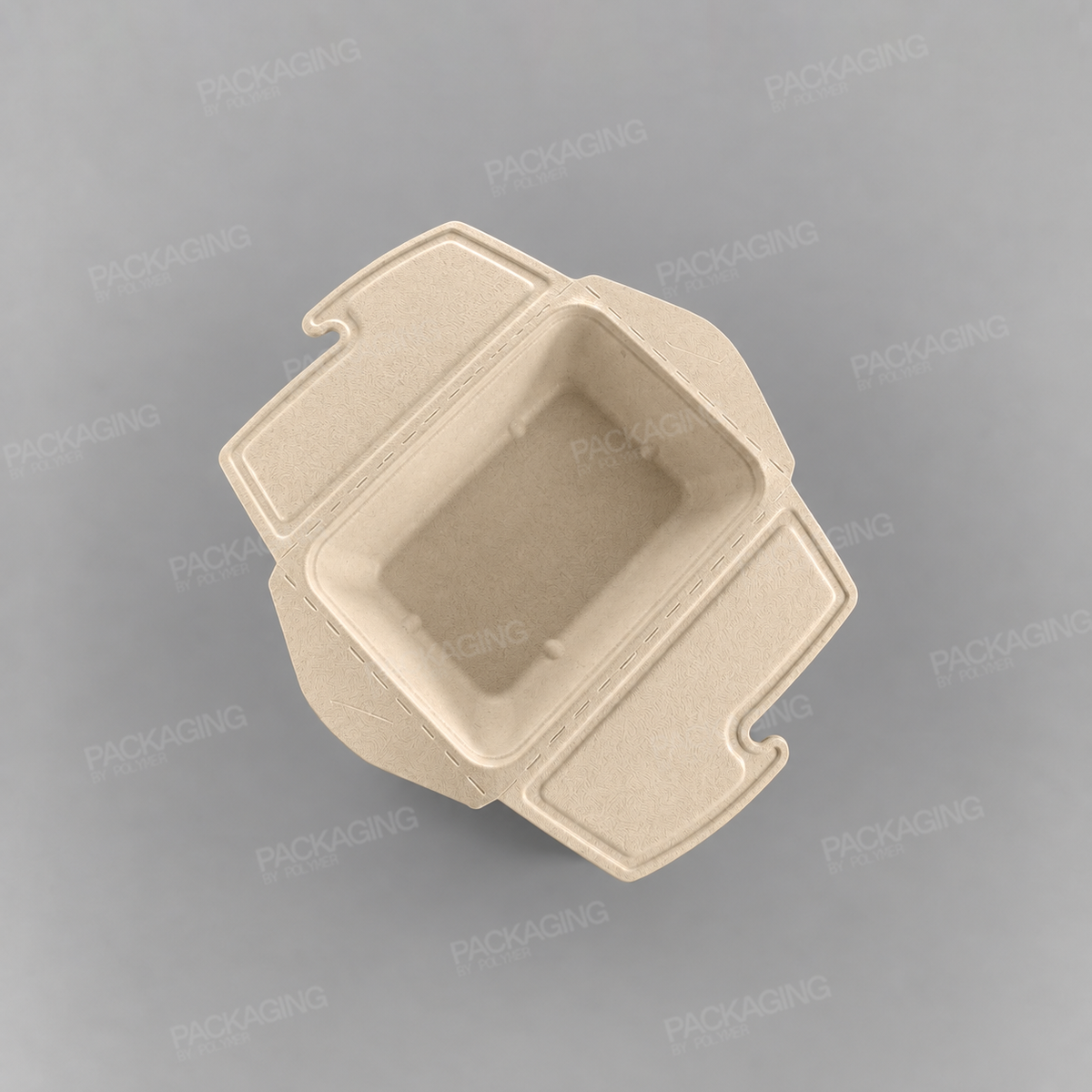 Sabert Rectangular Pulp Meal Box