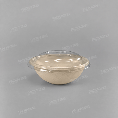 Sabert rPET Lid For Round Pulp Buddha/ Poke Bowl