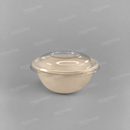 Sabert rPET Lid For Round Pulp Buddha/ Poke Bowl