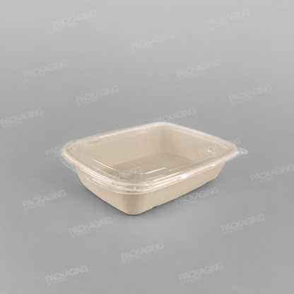 Sabert PP Lid For Rectangular Pulp Tray - 825ml