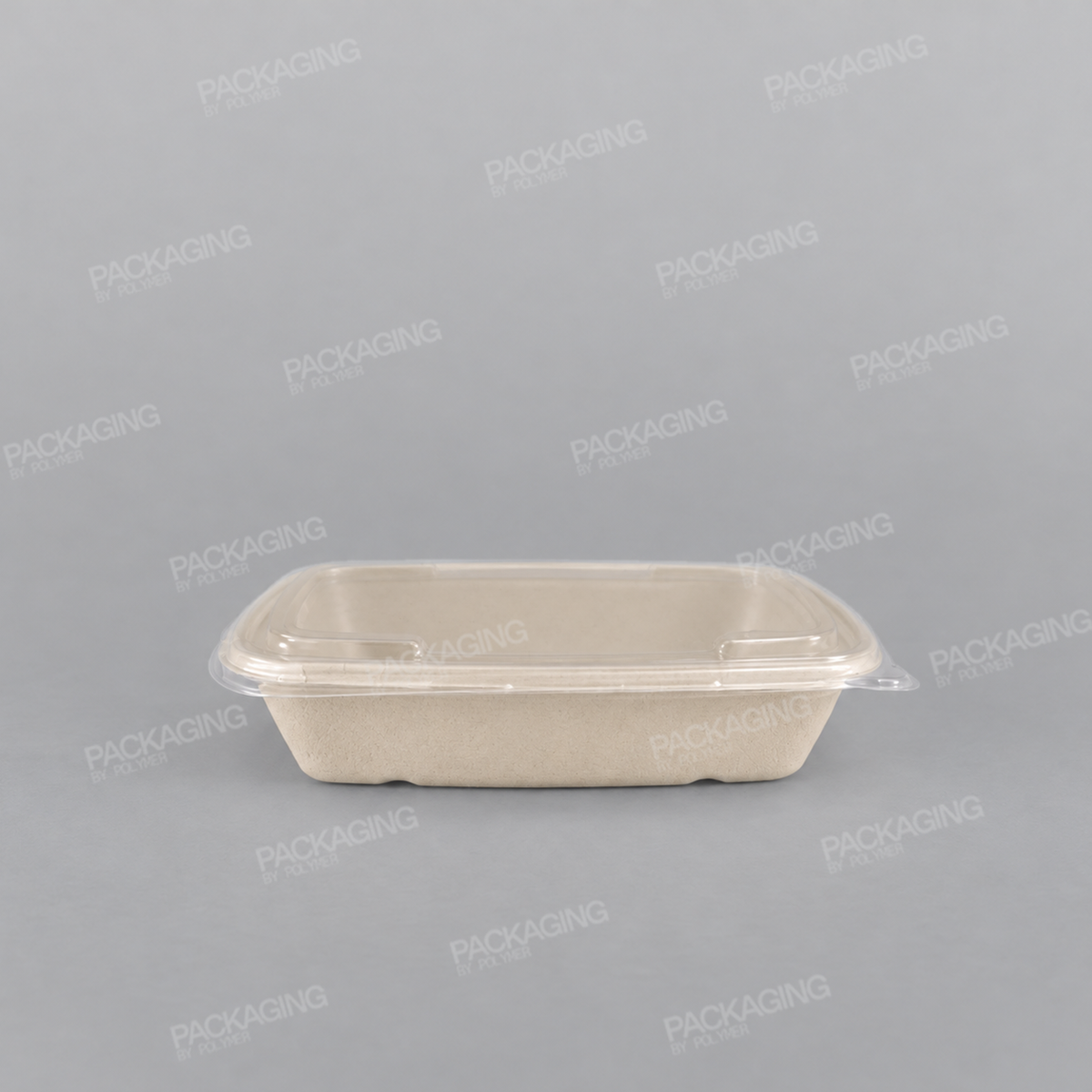 Sabert PLA Lined Rectangular Pulp Tray [PUL48632PLA] [825ml]