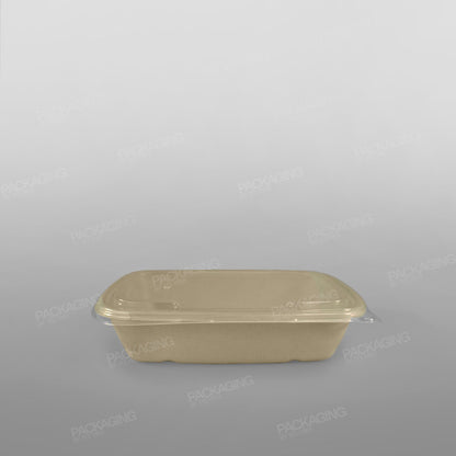 Sabert PLA Lined Rectangular Pulp Tray [PUL48632PLA] [825ml]