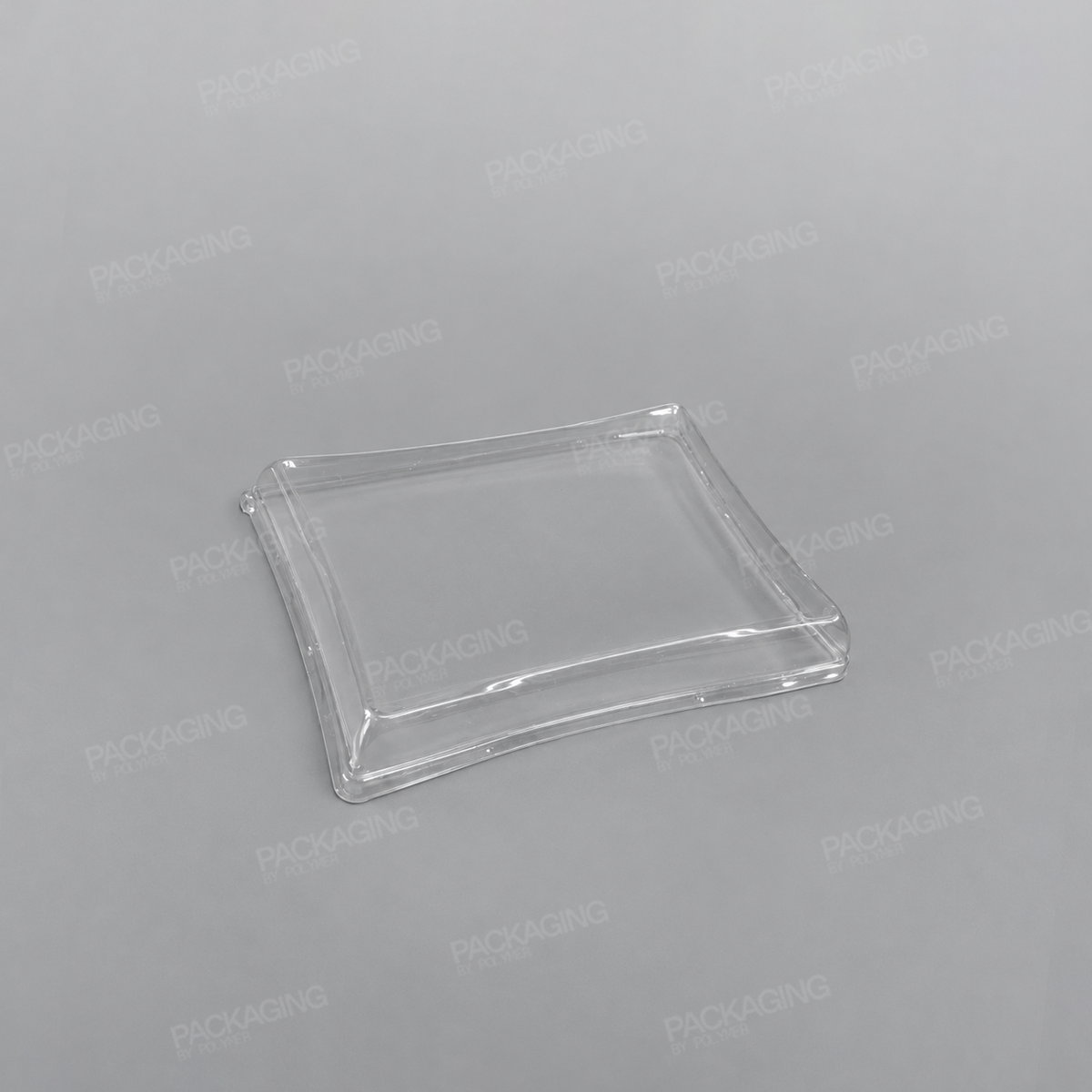 rPET Lid For Sabert Pagoda Rectangular Pulp Tray - 750ml