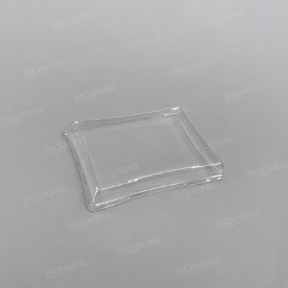 rPET Lid For Sabert Pagoda Rectangular Pulp Tray - 750ml