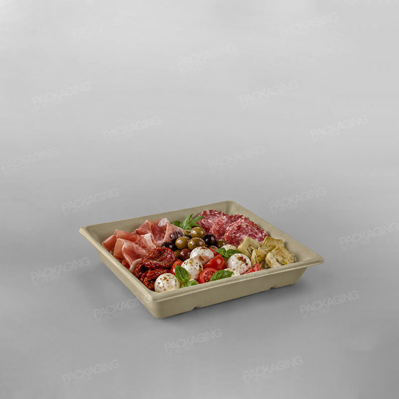 Sabert Pagoda Rectangular Pulp Tray