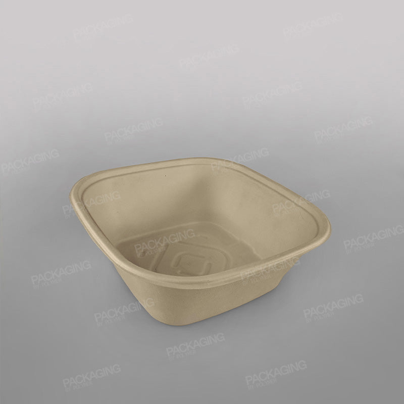 Sabert Square Pulp Catering Bowl
