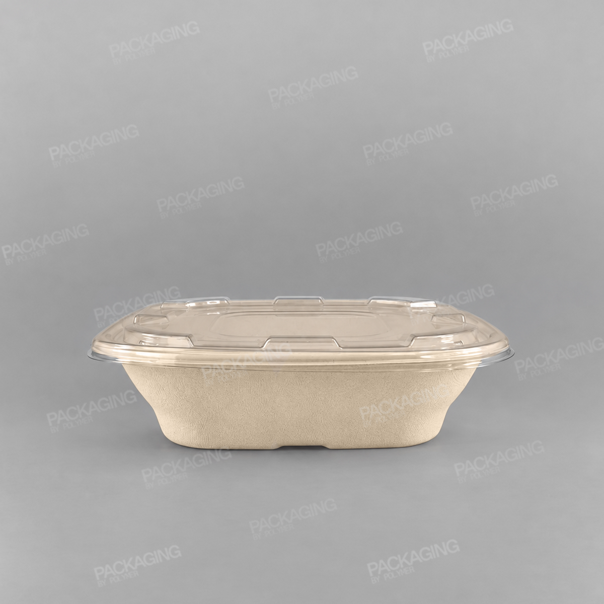 PET Lid For Sabert Square Catering Bowl