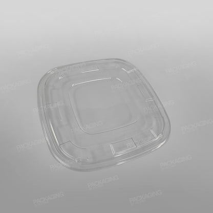 PET Lid For Sabert Square Catering Bowl